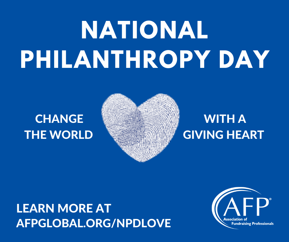 National Philanthropy Day Toolkit Association of Fundraising